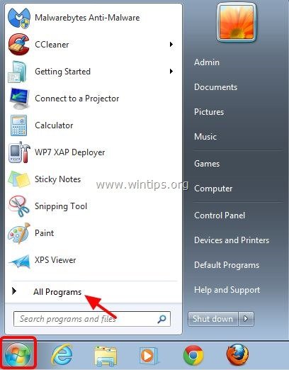 Programs That Start With Windows 7