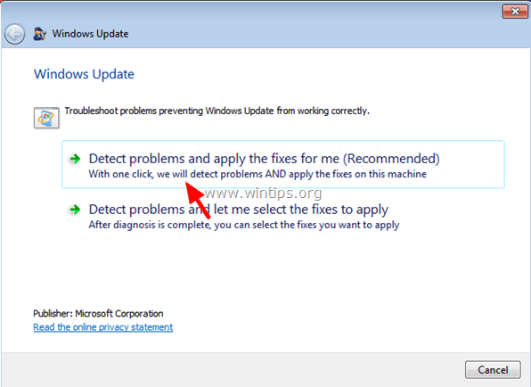 Windows Update Troubleshooter1