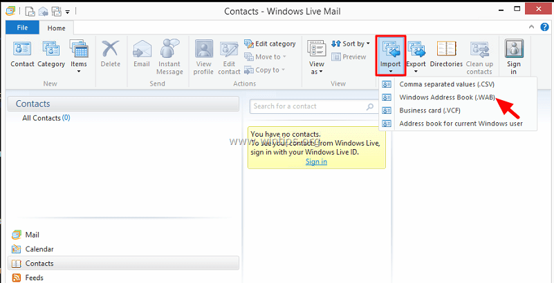 Convert Vista Contacts To Outlook Express