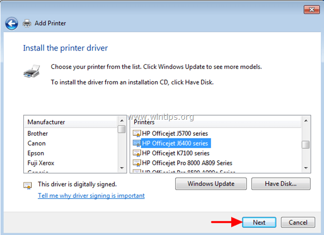 Unable To Connect To Network Printer Vista