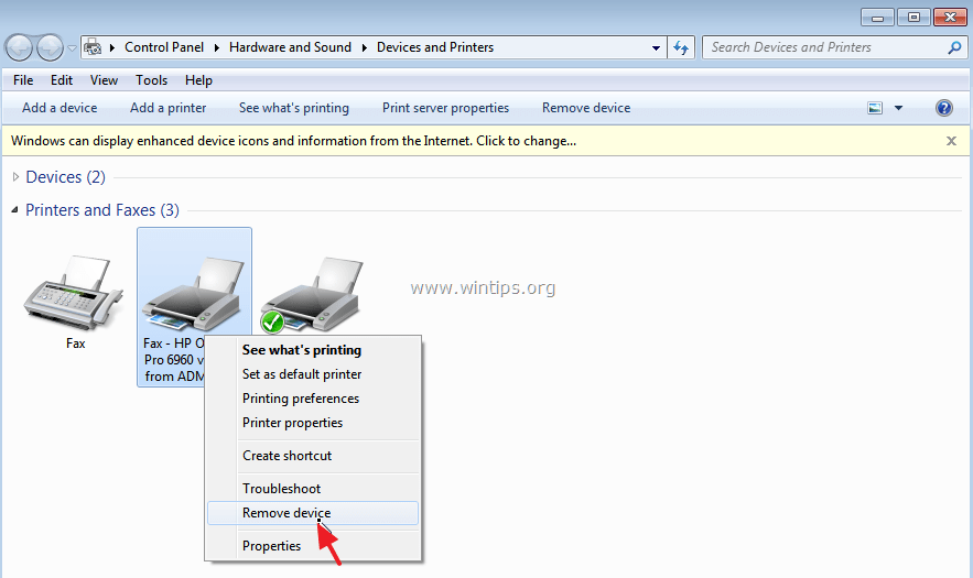 How To Uninstall Printer Drivers In Vista