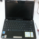 How to replace HDD and RAM in Asus EeePC notebook.