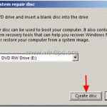 Windows repair disk – Get ready to solve your computer problems when Windows 8, 7 or Vista don't boot.