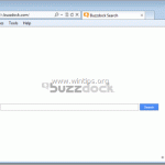 How to remove Buzzdock 2.0.1.1 search browser hijacker