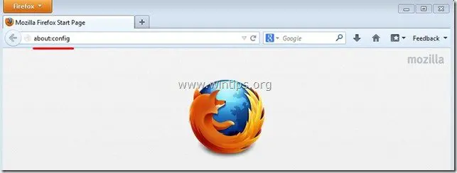 About Firefox configuration