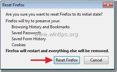 restore firefox