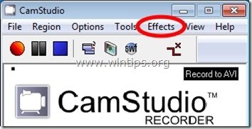camstudio effects