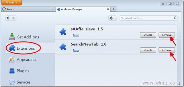 remove-saffe-siave-searchnewtab-firefox