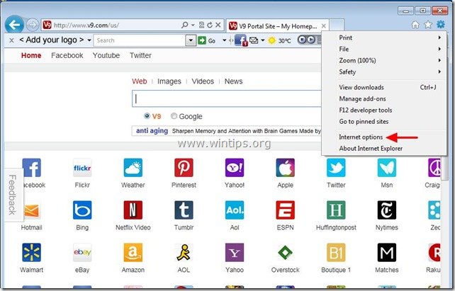 remove-v9.com-internet-explorer
