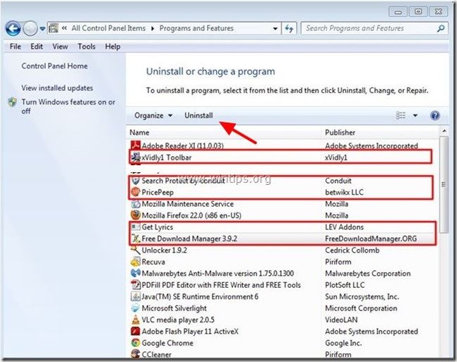 remove-xvidly-download-manager