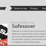 Remove SafeSaver adware from your computer
