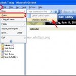How to Restore Outlook PST Data File in Outlook 2016, 2013, 2010, 2007 or 2003