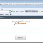 Remove Freecause toolbar