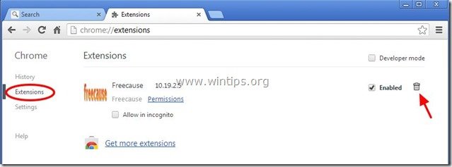 remove-freecause-extension-chrome