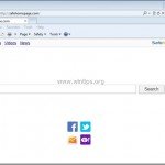Remove Safehomepage.com browser redirect