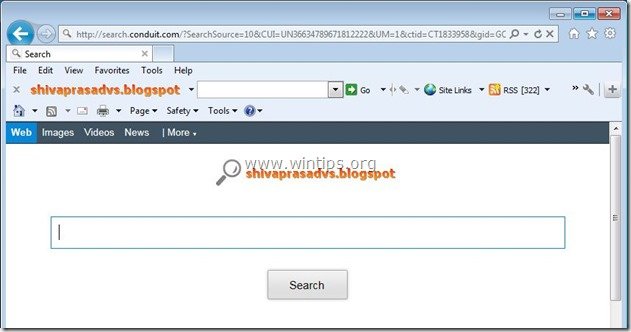 Hapus Ultimate Search & Ultimate Search Toolbar