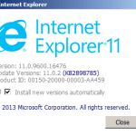 How to Remove Internet Explorer 11 and revert back to Internet Explorer 10 or 9.