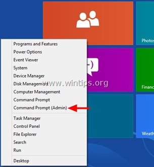 Windows-8-Command Prompt-Admin