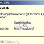 SearchNewTab Browser Hijacker Removal Guide