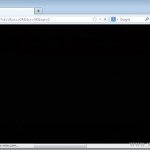 How to fix Firefox black page problem