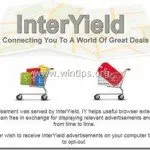 How to remove "interyield jmp9" adware virus