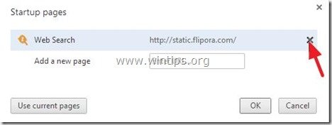 remove-flipora-homepage