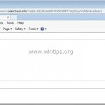 How to remove "Websearch.searchsun.info" Browser Hijacker
