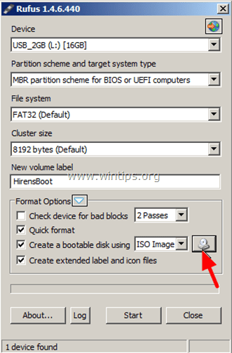 Eftermæle infrastruktur eksil How to create a Hiren's BootCD USB Disk. - wintips.org - Windows Tips &  How-tos