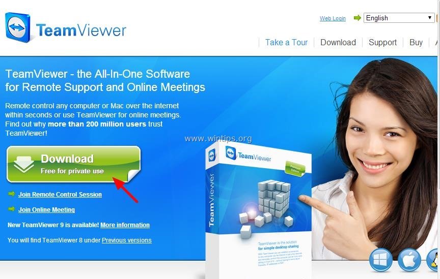 teamviewer remote control free download for pc