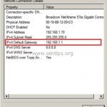 How to find your Router&rsquo;s internal IP Address