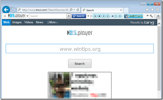 Hur man tar bort Trovi.com search browser hijacker (borttagningsguide)