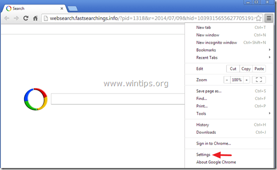 remove-Websearch-fastsearchings-info-chrome