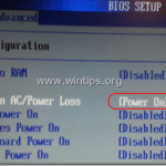 How to Setup your Computer to Auto Power On after power outage.