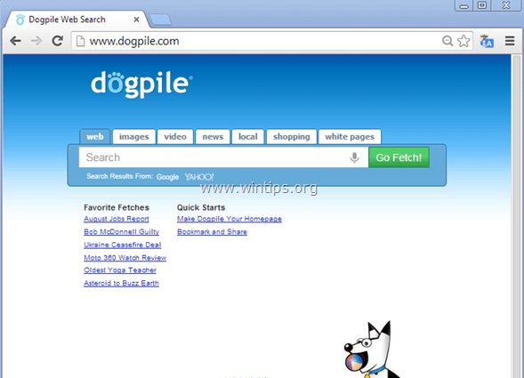 Remove dogpile search
