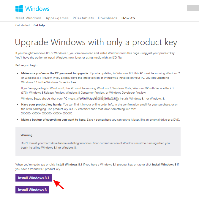 download windows 8.1 iso from microsoft without product key