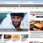 How to Fix the Black Strip (bar) appearance at the right side of Internet Explorer window.
