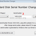 How to change Hard Disk's Volume Serial Number (Volume ID)