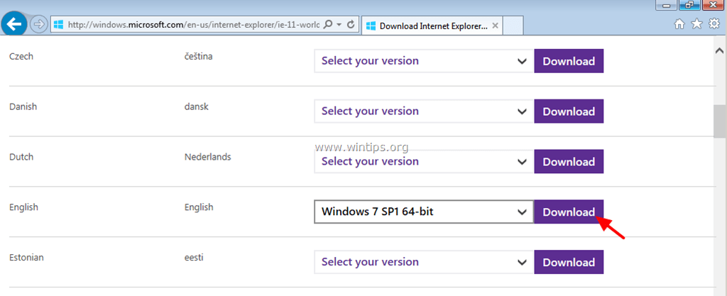download ie11 for windows 7 32 bit offline installer