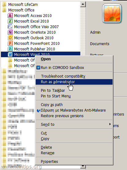 Activate Office 2010 Through Command Line