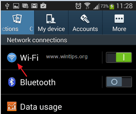 android wi-fi settings