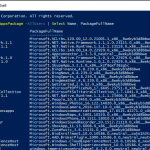 How to view all installed Apps & Packages in Windows 10, 8.1, 8 from PowerShell.