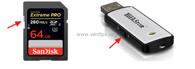 write protection switch usb sd