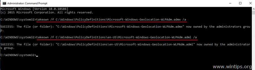 WindowsLocationProvider already defined
