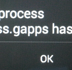 How to fix: com.google.process.gapps has stopped, Google Play Services has stopped – Android errors.
