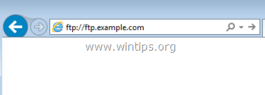 Connect to FTP Server from Web Browser (How-to)