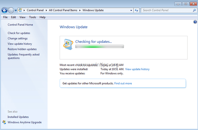 How to fix Update in Windows 7/8/8.1 & Server - wintips.org - Windows Tips How-tos