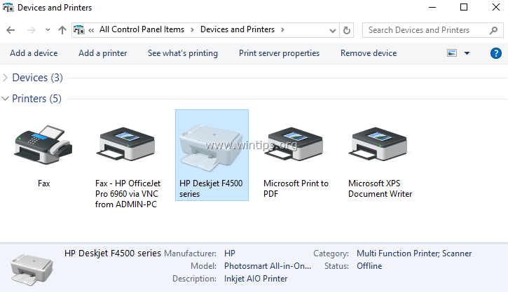 zwemmen Fonetiek Vlucht How to Remove Printer Drivers in Windows 10, 8, 7 & Vista. - wintips.org -  Windows Tips & How-tos