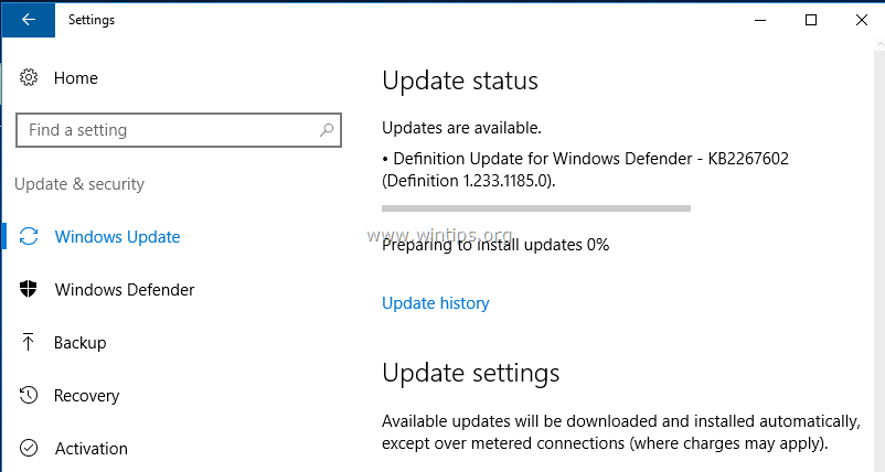 Windows 10 Update Stuck While Downloading Updates Solved