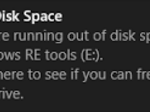 How to Disable Low Disk Space warning message on Windows 10, 8, 7 or Vista.