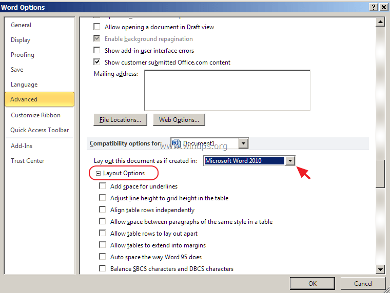 fax Tighten Accumulation FIX: Word Print Preview is OK but Print Output is Wrong (Word 2016, 2013) -  wintips.org - Windows Tips & How-tos